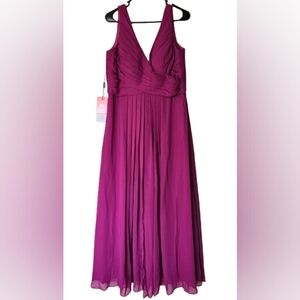 JJs House Formal Evening Gown Wedding Special Occasion Dress 12 Fuschia Romantic